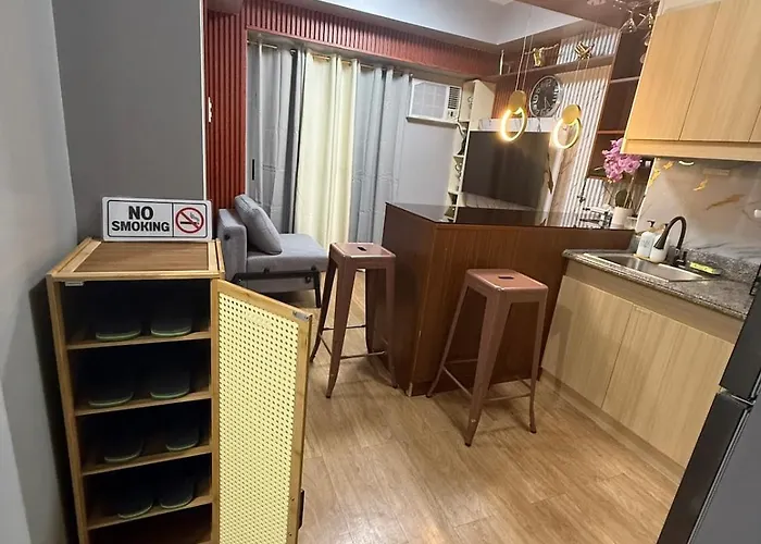 Minimalist Staycation Near Cubao, Ateneo Apartment Manila