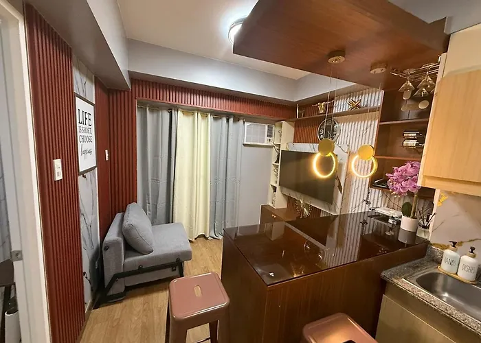 Apartment Minimalist Staycation Near Cubao, Ateneo Manila