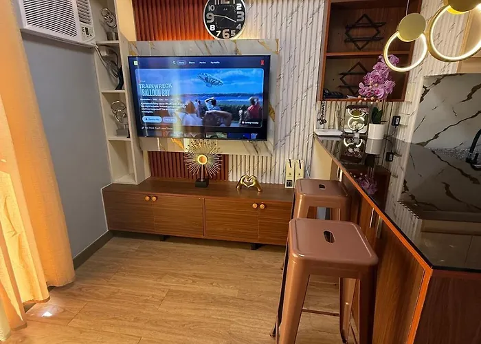 Minimalist Staycation Near Cubao, Ateneo Apartment Manila