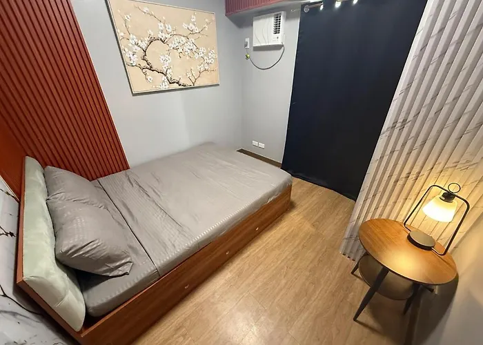 Apartment Minimalist Staycation Near Cubao, Ateneo *
